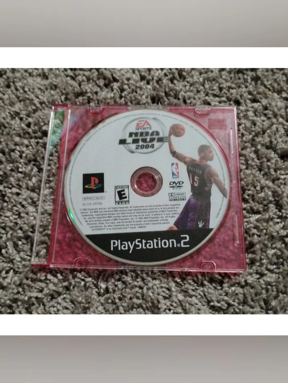 NBA Live 2004 - Sony PlayStation 2 (PS2) - Disc Only w/ Jewel Case